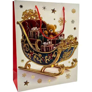 Dárková taška Vánoční dárková taška 26×32 cm 11399.02