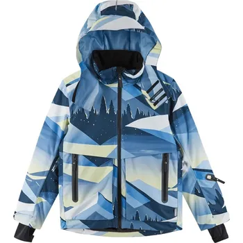 Cyklistické kalhoty Dětská zimní bunda s membránou Reima Tirro - Blue Ocean