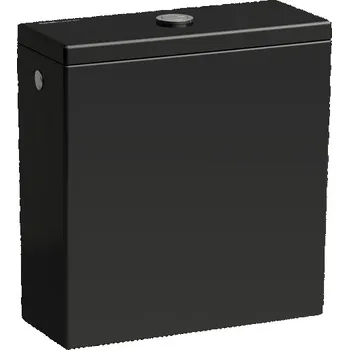 Laufen Kartell Nádrž s bočním přívodem vody, černá lesk H8293320209721
