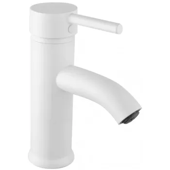 Vodovodní baterie Mexen Lua umyvadlová baterie, bílá - 72800-20 Umyvadlové baterie