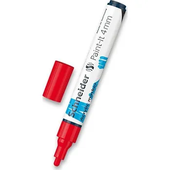 Akrylový popisovač Schneider Paint-It 320 - červená