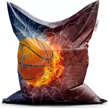 Sedací pytel Sablio Sedací vak Classic Basketbalový míč - 150x100 cm