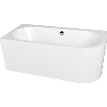 Vana EBS Velvet Vana asymetrická 160x75 cm, levá, bílá VELVET160L