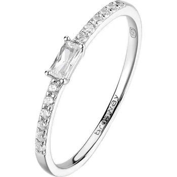 Prsten Brosway Půvabný stříbrný prsten se zirkony Fancy Infinite White FIW167 54 mm + 2 měsíce na vrácení zboží