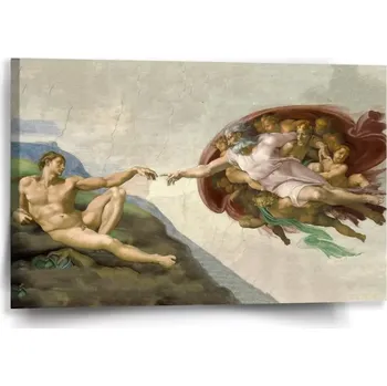 Obraz Sablio Obraz Stvoření Adama - Michelangelo Buonarroti - 60x40 cm