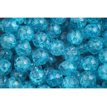 Dětské navlékací korálky Praskané kuličky č.9 - 8mm