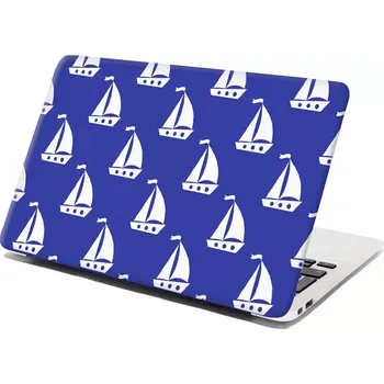 samolepka Sablio Samolepka na notebook Bílé lodě - 29x20 cm