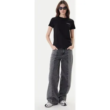 Pánské tričko KARL LAGERFELD T-Shirt A1W17019 Černá Regular Fit L