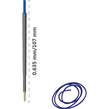 Náplň do psacích potřeb Náplň 4443 modrá 597276
