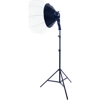 Difuzér pro blesk Kompletní set difuzéru externího blesku se stativem – držák Bowens + Lantern softbox 65 cm