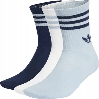 Pánské ponožky Adidas Ponožky MID CUT CREW SOCKS vícebarevné, velikost 43-45