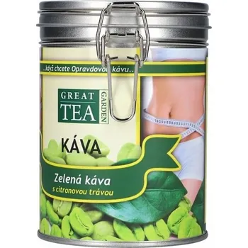 Káva Great Tea Garden zelená mletá Mletá káva 300 g
