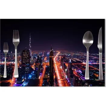 prostírání Sablio Prostírání Rozsvícené město: 40x30cm