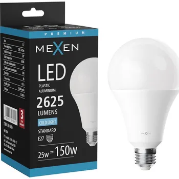 Žárovka Mexen Nova LED žárovka E27, A95, 25W, Studená - 6500K, 2625 lm - L100-E27-2565-01 Żarówki LED