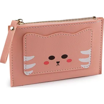 Peněženka Peněženka / pouzdro na karty a peníze 9x14 cm, barva 7 pudrová