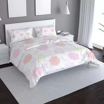 Povlečení Sablio Povlečení Barevné obláčky - 140x200 / 90x70