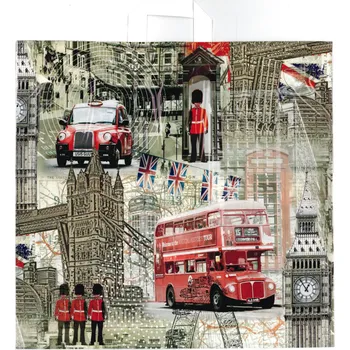 Dárková taška Lika Taška PE XXXL Londýn ,balení 50 ks 596622