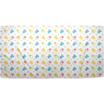 Ručník Sablio Ručník Dudlíky a body - 70x140 cm