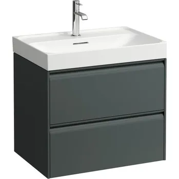 Nábytek Laufen Meda Umyvadlová skříňka 64 cm, šedá traffic H4215820112661