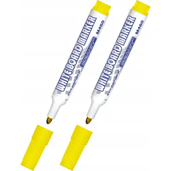Popisovač na bílé tabule Granit M460 Žlutý 2 kusy