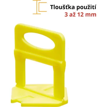 Průmyslová sponka LEVELYS Spony žluté 2mm (700ks/bal)
