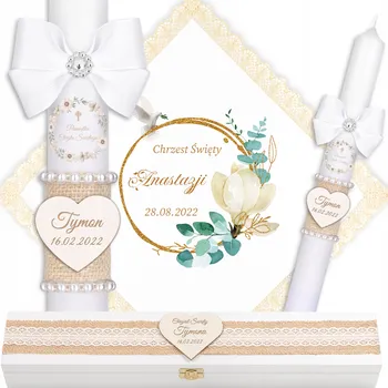 Dárková krabička KŘESTNÍ NA KŘTINY KRABIČKA KŘESTNÍ ROUŠKA Krabička s rytinou