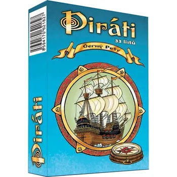 Karetní hra Petr Mičánek Karty hrací - Černý Petr - Piráti 597718