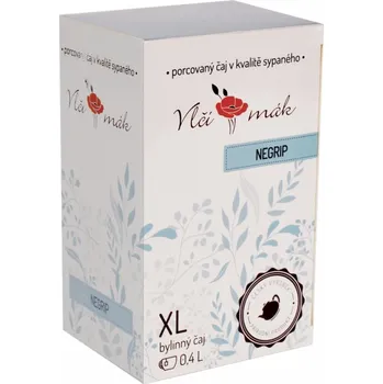 Čaj XL čaj Negrip, 20 sáčků, Vlčí Mák