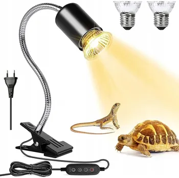 Lampička VÝHŘEVNÁ LAMPA PRO ŽELVY, 25W + 50W, TERÁRIJNÍ LAMPA PRO PLAZY