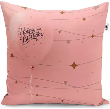 Polštář Sablio Polštář Happy birthday: 40x40 cm