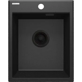 Granitový dřez Deante Dřez Eridan granit - ZQE G104 grafit metalic