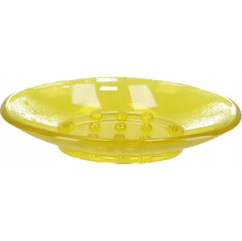 Mýdlenka Plastová mýdlenka, Podložka pod mýdlo - žlutá