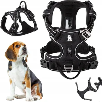 Postroj pro psa Truelove Front Line Premium černý M