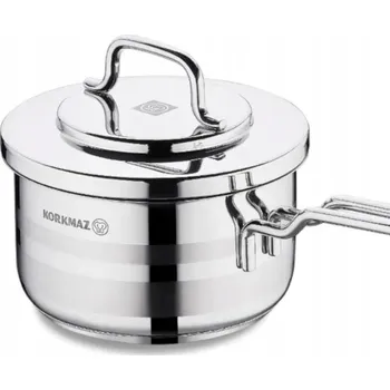 Hrnec Nerezový rendlík ASTRA 16 cm 1,8 l A2047 KORKMAZ TRADIČNÍ KUCHYŇSKÝ