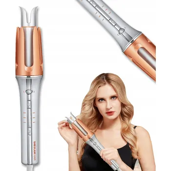 Kulma Automatická kulma na vlasy KERAMICKÁ OTOČNÁ RYCHLÉ PŘEDEHŘÍVÁNÍ