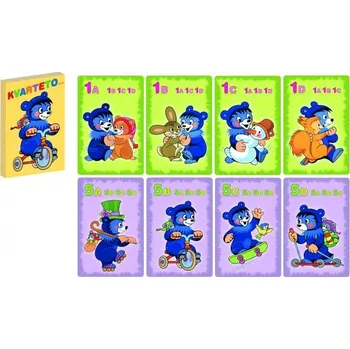 Karetní hra AKIM AKIM kvarteto Baribal 596465