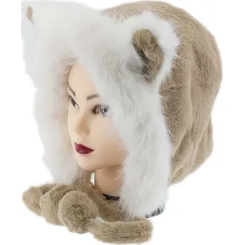 Čepice Zimní čepice Cambell hnědá velikost M/L