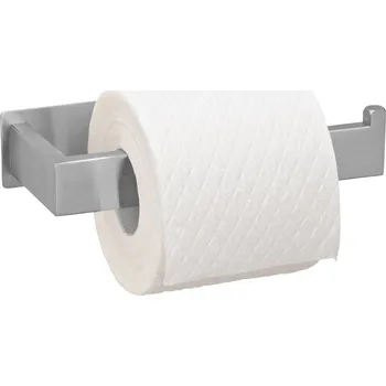 Držák na toaletní papír GENOVA, montáž bez vrtání, matný, nerez, WENKO