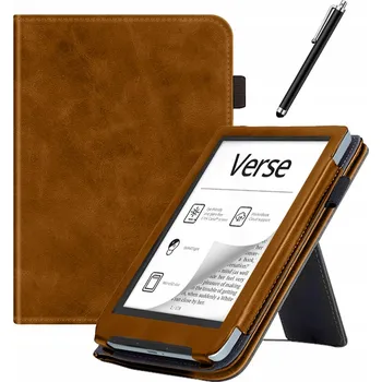 Pouzdro Kožené pouzdro pro PocketBook Verse Pb 629 / Verse Pro Pb 634 / GoBook 2.0