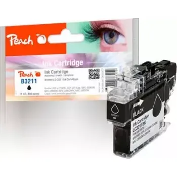 Peach alternativní cartridge Brother LC-3211 černá (320473)