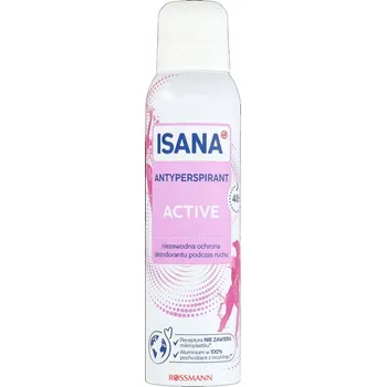 ISANA Aktiv Antiperspirant ve spreji, 48h 150 ml