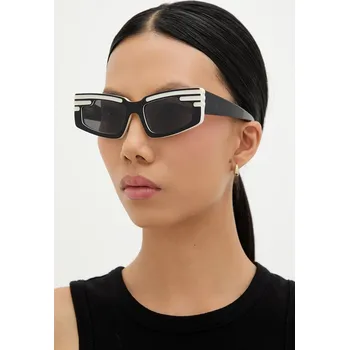 Sluneční brýle Sluneční brýle Fiorucci Rectangular Wing U01FPASU134AC03BK01 černá 99X, vel. ONE SIZE