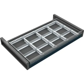 Skříňka na nářadí Dělicí příčky pro skříně se základnou 95 x 60 cm, 12 polí