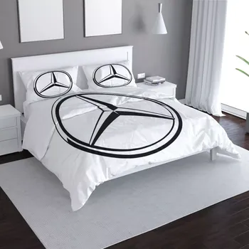 Povlečení Sablio Povlečení Logo 1 Bílá - 140x220 / 90x70