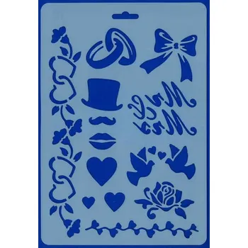 FANDY Šablona Silhouette 17 Wedding