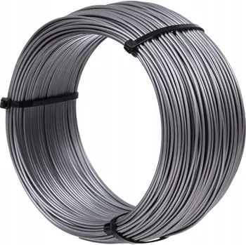 Filament PLA filament Plastspaw 1,75 mm 250 g stříbrný