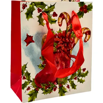 Dárková taška Vánoční dárková taška 14×17 cm 11278.01
