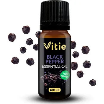BIO 100% Esenciální olej Černý pepř, 10 ml, Vitie