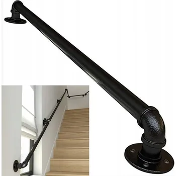 Zábradlí Trubkové schodišťové madlo 100 cm pro montáž na stěnu