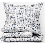 Francouzské bavlněné povlečení Kamínky Zapínání: zip, Velikost polštáře: 2x50x70, Velikost přikrývky: 240x220 Šev uprostřed